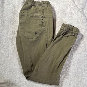 Black Diamond Olive Green Climbing Bottoms